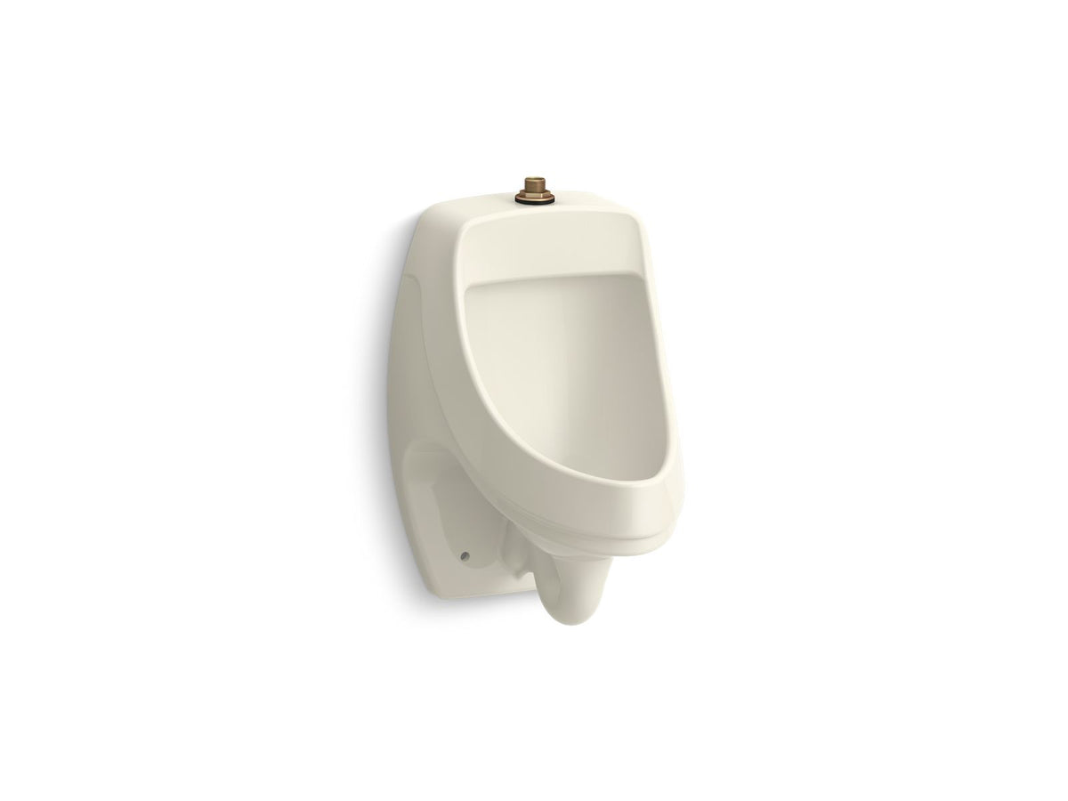 KOHLER K-5452-ET-96 Dexter Washout Half-Stall 0.125 Gpf Urinal, Top Spud - Biscuit
