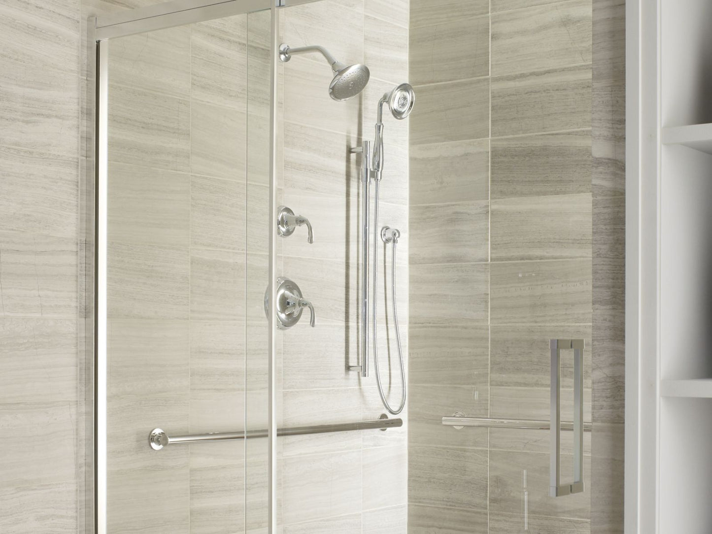 KOHLER K-11896-BL Purist 42" grab bar - Matte Black
