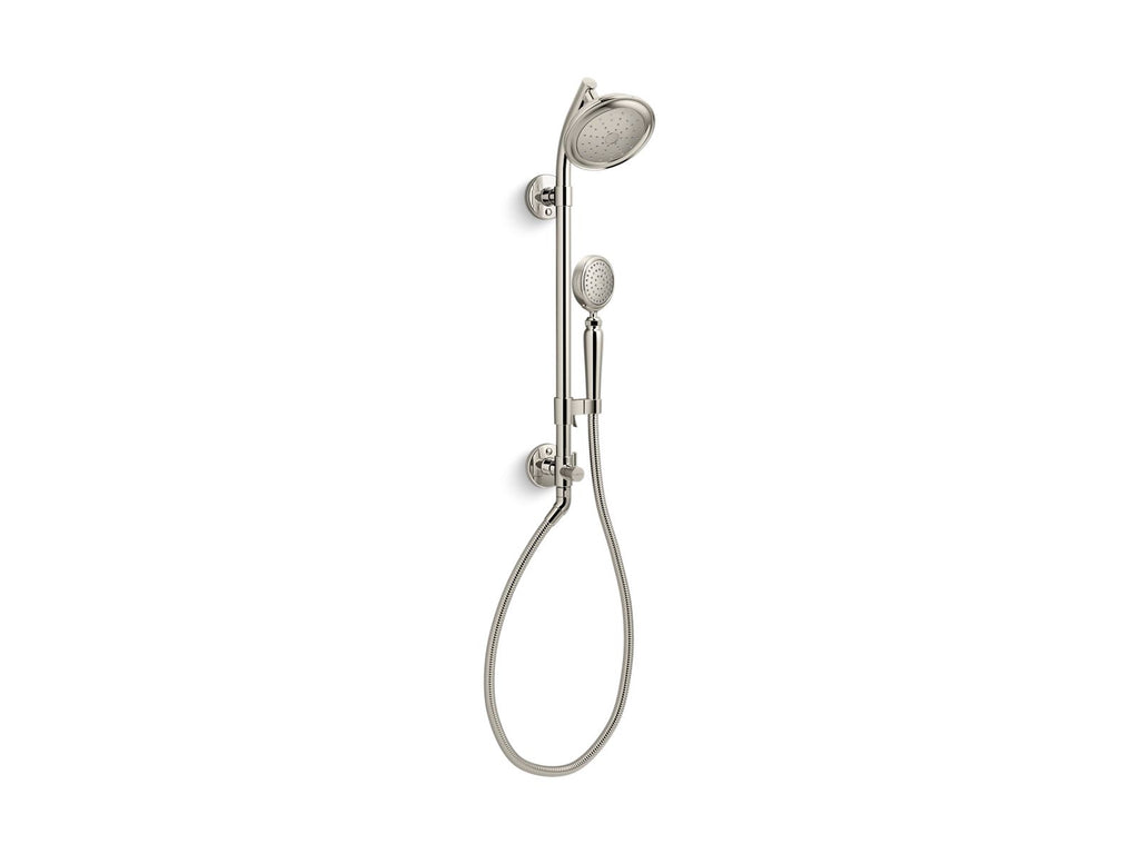 KOHLER K-76472-Y-SN Artifacts Hydrorail-S Shower Column Kit, 2.5 Gpm - Vibrant Polished Nickel