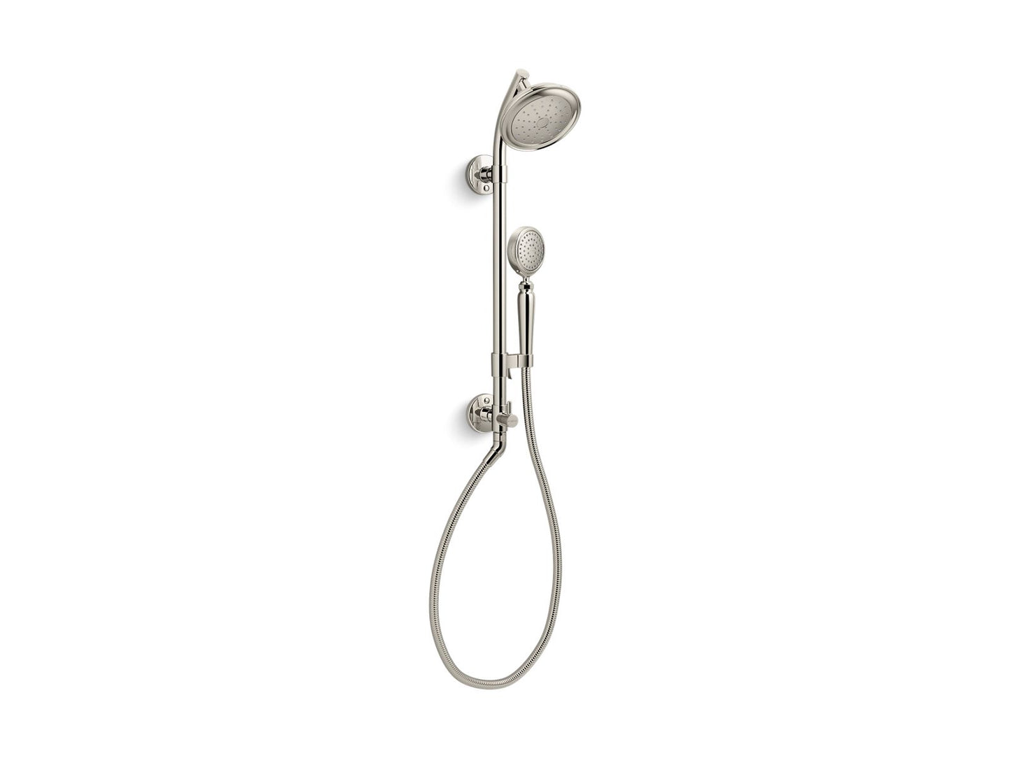 KOHLER K-76472-G-SN Artifacts HydroRail-S shower column kit, 1.75 gpm - Vibrant Polished Nickel
