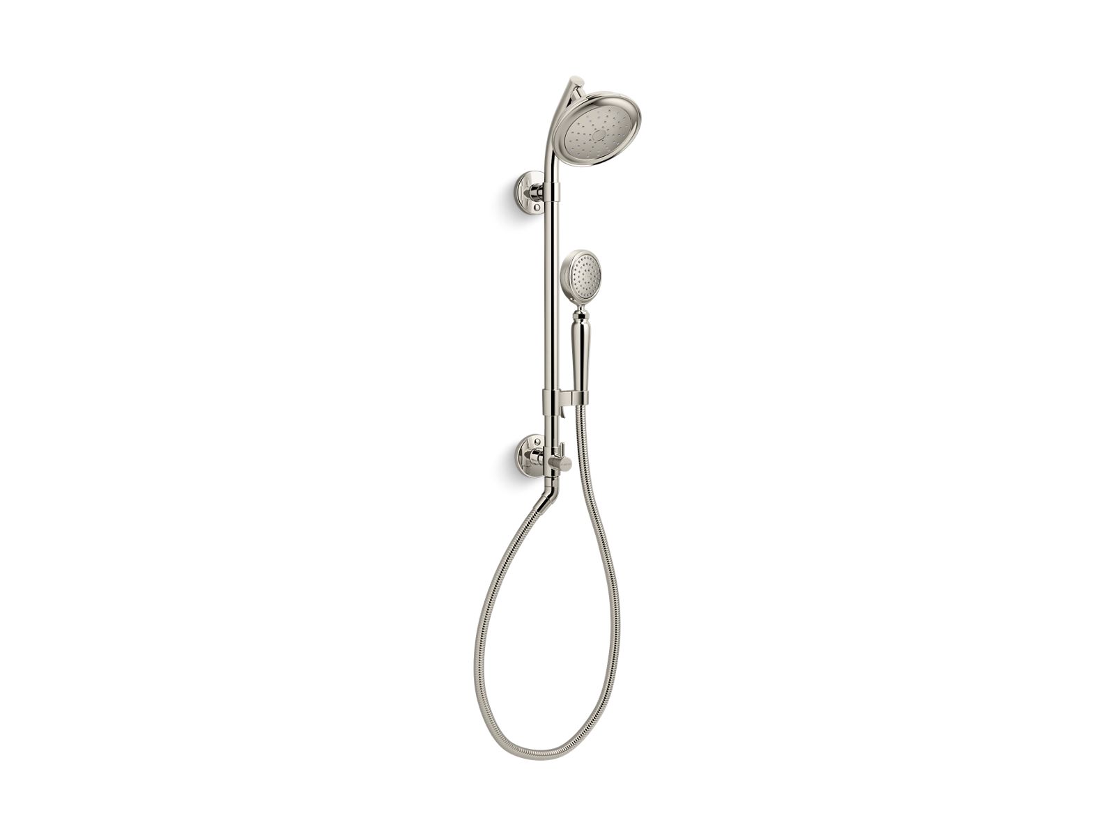 KOHLER K-76472-Y-SN Artifacts Hydrorail-S Shower Column Kit, 2.5 Gpm - Vibrant Polished Nickel