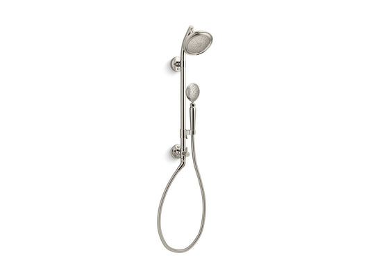 KOHLER K-76472-Y-SN Artifacts HydroRail-S shower column kit, 2.5 gpm - Vibrant Polished Nickel