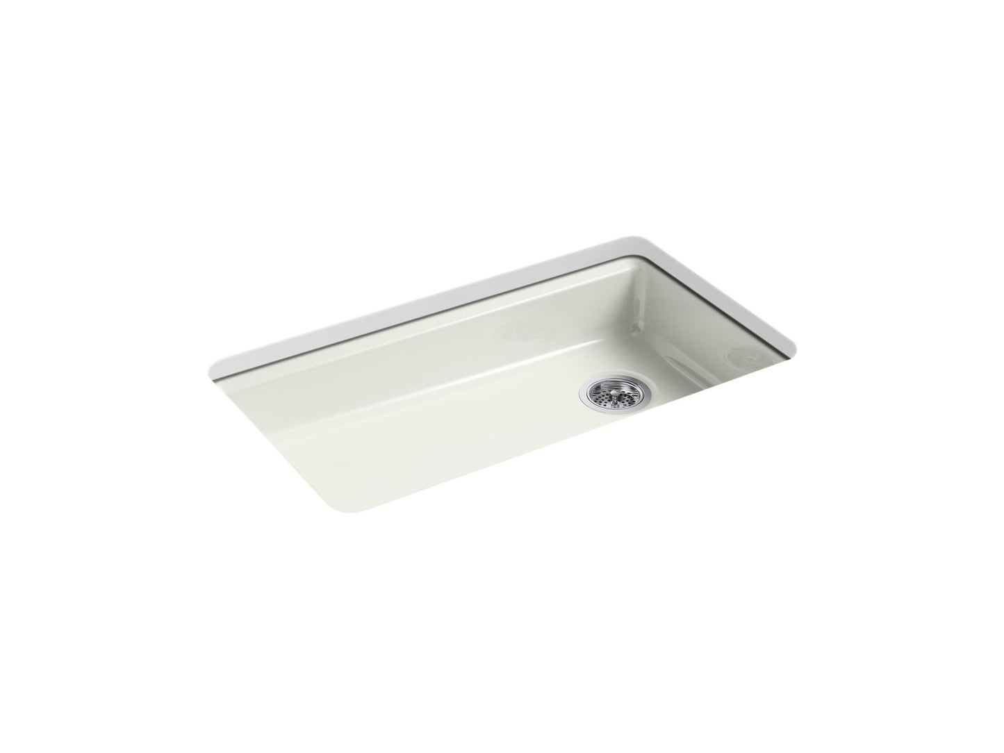 KOHLER K-8689-5U-NY Riverby 33" Undermount Single-Bowl Kitchen Sink In Dune