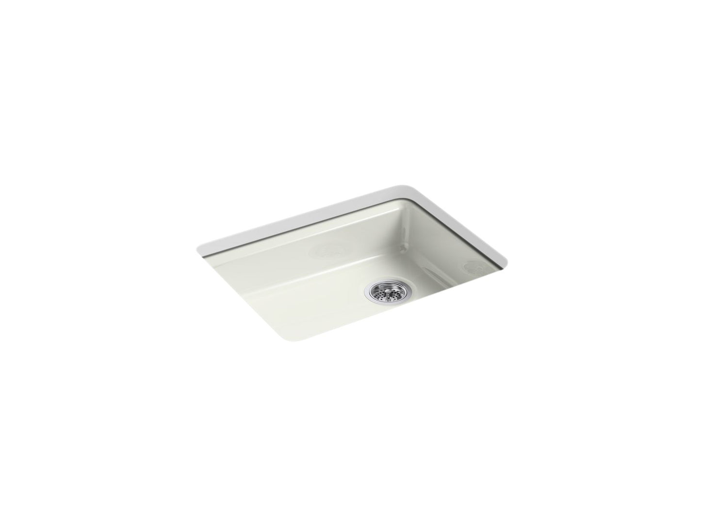 KOHLER K-5479-5U-NY Riverby 25" Undermount Single-Bowl Kitchen Sink In Dune