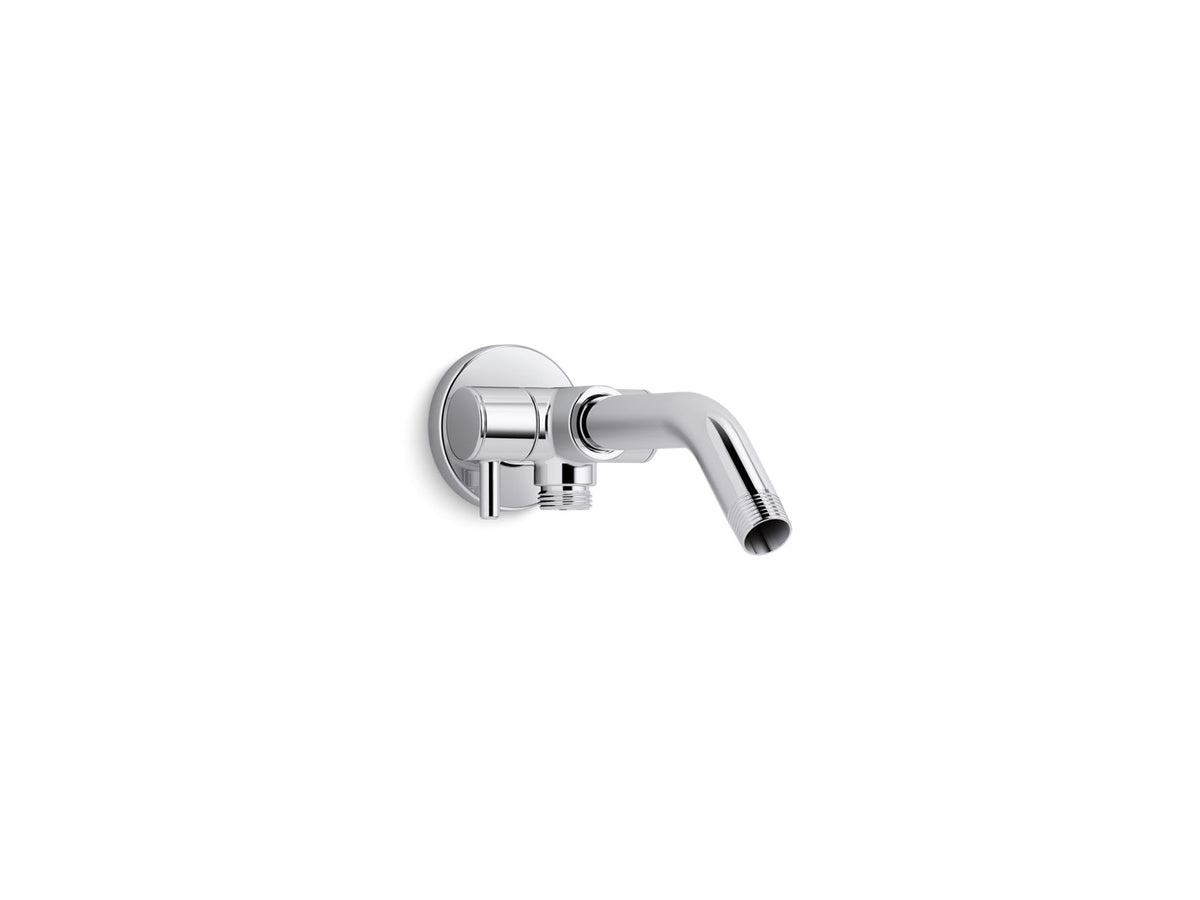 KOHLER K-76331-BL Shower Arm With 2-Way Diverter - Matte Black