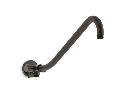 KOHLER K-76337-2BZ Gooseneck Rainhead Arm With 2-Way Diverter In Oil-Rubbed Bronze