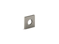 KOHLER K-76335-BN Shower Arm Trim Kit, Square - Vibrant Brushed Nickel