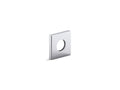 KOHLER K-76335-CP Shower Arm Trim Kit, Square - Polished Chrome