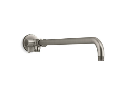 KOHLER K-76332-BN Wall-mount rainhead arm with 3-way diverter - Vibrant Brushed Nickel