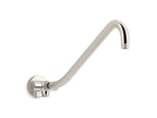 KOHLER K-76336-SN Gooseneck Rainhead Arm With 3-Way Diverter - Vibrant Polished Nickel