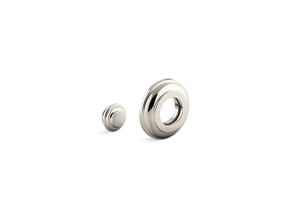 KOHLER K-76334-SN Shower Arm Trim Kit, Traditional - Vibrant Polished Nickel