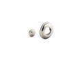 KOHLER K-76334-SN Shower Arm Trim Kit, Traditional - Vibrant Polished Nickel