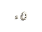 KOHLER K-76334-SN Shower Arm Trim Kit, Traditional - Vibrant Polished Nickel