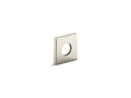 KOHLER K-76335-SN Shower Arm Trim Kit, Square - Vibrant Polished Nickel