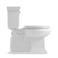 KOHLER K-6669-0 Memoirs Stately Two-Piece Elongated With Concealed Trapway, 1.28 Gpf In White