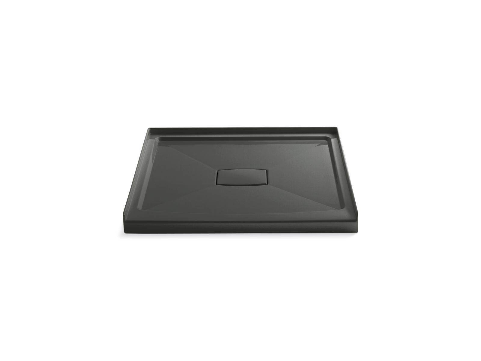 KOHLER K-9393-58 Archer 42" x 42" alcove shower base, center drain - Thunder Grey