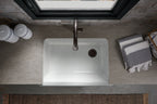 KOHLER K-5827-TRF Whitehaven 32-3/4" Undermount Single-Bowl Farmhouse Kitchen Sink - Truffle