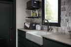 KOHLER K-5827-TRF Whitehaven 32-3/4" Undermount Single-Bowl Farmhouse Kitchen Sink - Truffle