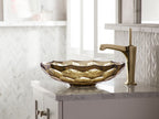 KOHLER K-2373-TG2 Briolette 17-1/2" Round Vessel Bathroom Sink, No Overflow - Translucent Dew