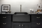 KOHLER K-5665-FF Whitehaven 23-1/2" Undermount Single-Bowl Farmhouse Kitchen Sink - Sea Salt