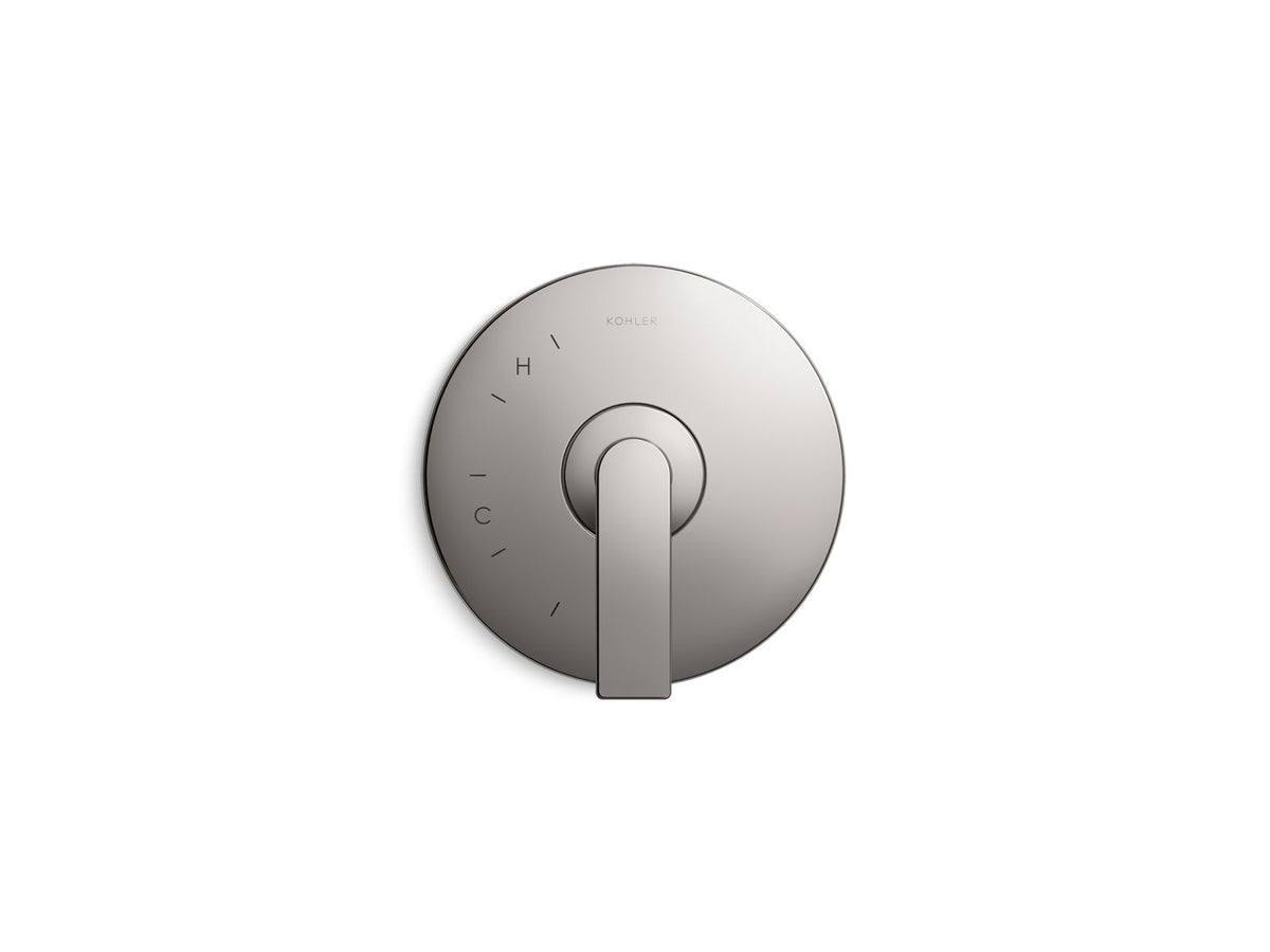 KOHLER K-TS73115-4-2MB Composed Rite-Temp Valve Trim With Lever Handle - Vibrant Brushed Moderne Brass