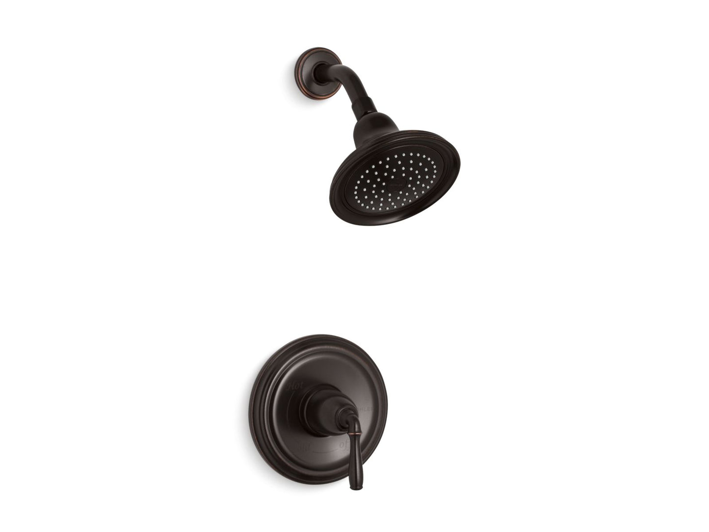 KOHLER K-TS396-4-2BZ Devonshire Rite-Temp Shower Trim Kit, 2.5 Gpm In Oil-Rubbed Bronze