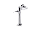 KOHLER K-76321-CP Primme Manual Toilet Flushometer, 1.28 Gpf - Polished Chrome