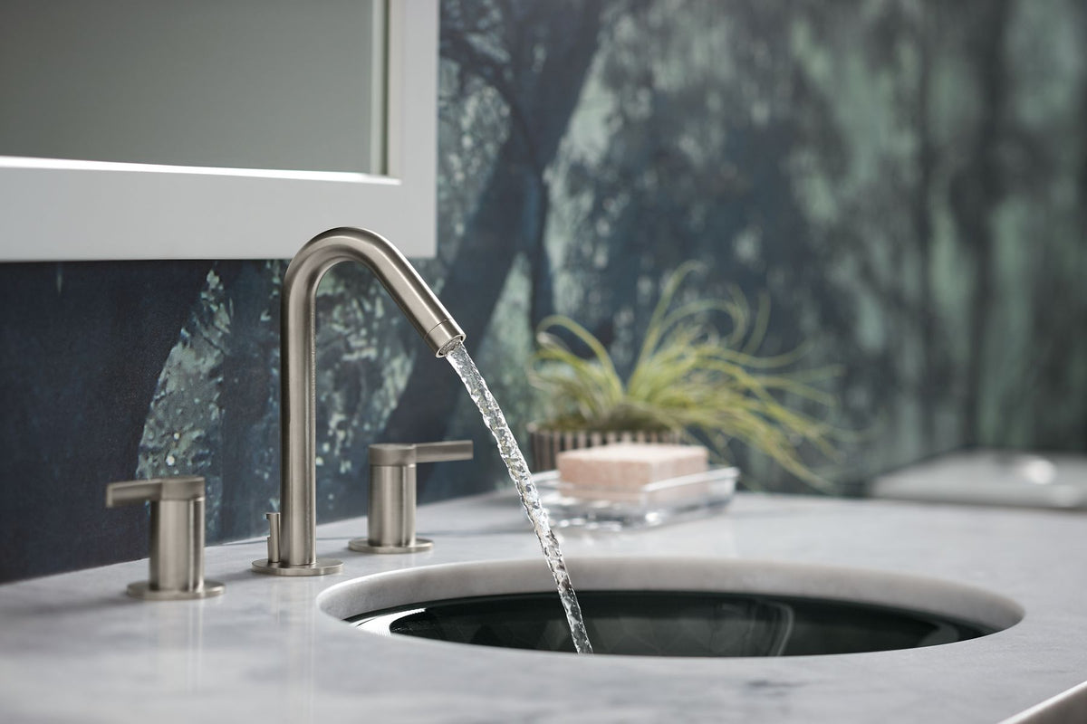 KOHLER K-2361-TG3 Kallos 16" Round Undermount Bathroom Sink, No Overflow - Translucent Doe