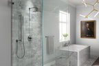 KOHLER K-T73117-4-BL Composed Rite-Temp Valve Trim With Push-Button Diverter And Lever Handle - Matte Black