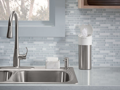 KOHLER K-1895-C-2MB Contemporary design soap/lotion dispenser - Vibrant Brushed Moderne Brass