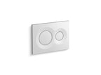KOHLER K-75890-0 Lynk Flush Actuator Plate For 2"X 4" In-Wall Tank And Carrier System - White