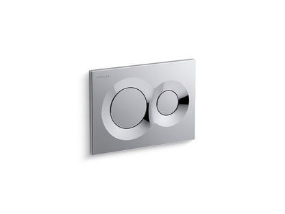 KOHLER K-75890-BN Lynk Flush actuator plate for 2"x 4" in-wall tank and carrier system - Vibrant Brushed Nickel
