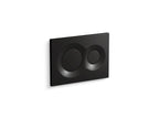 KOHLER K-75890-7 Lynk Flush Actuator Plate For 2"X 4" In-Wall Tank And Carrier System - Black Black