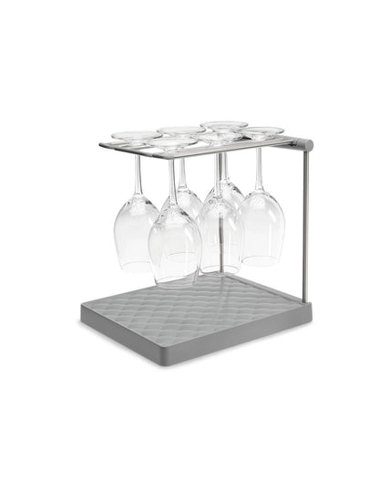 KOHLER K-8628-CHR Wine glass drying rack - Charcoal