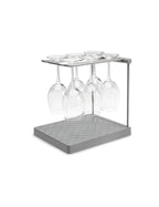 KOHLER K-8628-CHR Wine Glass Drying Rack - Charcoal