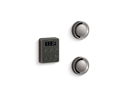 KOHLER K-5558-TT Invigoration Series Tandem steam generator control kit - Vibrant Titanium