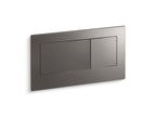 KOHLER K-6298-TT Veil Flush Actuator Plate For 2"X6" In-Wall Tank And Carrier System - Vibrant Titanium