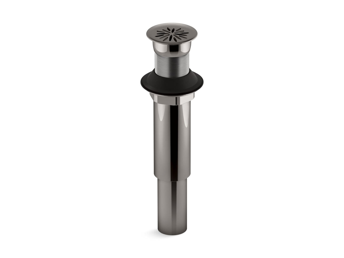 KOHLER K-7107-TT Decorative grid drain without overflow - Vibrant Titanium