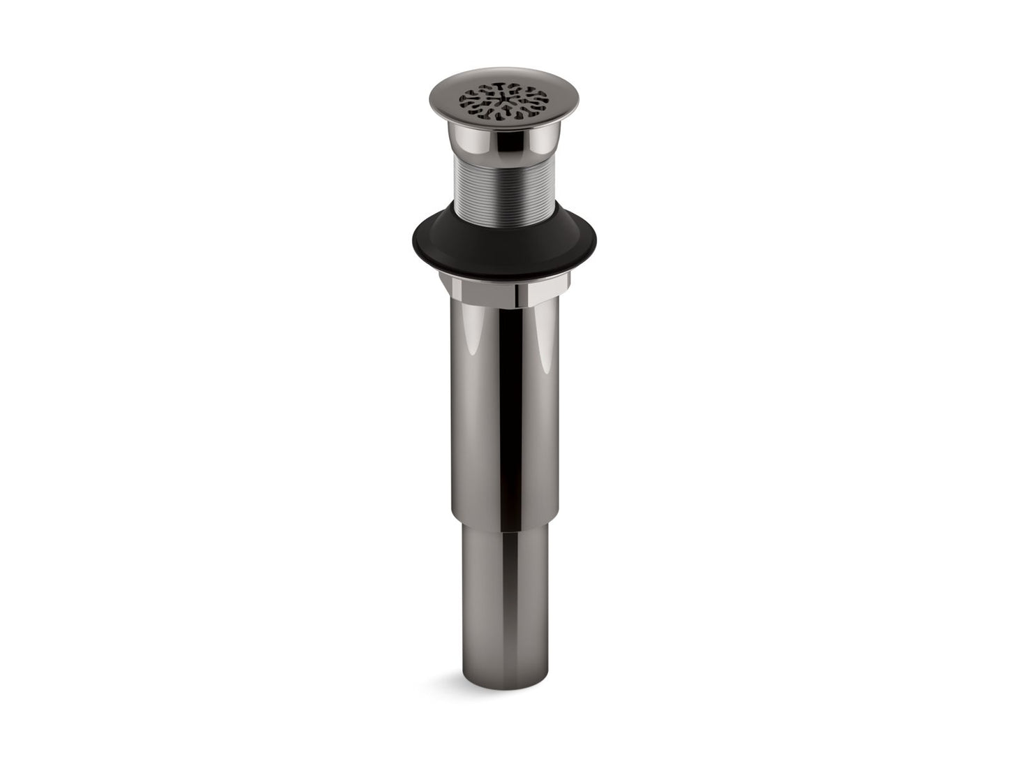 KOHLER K-7108-TT Decorative Grid Drain Without Overflow In Vibrant Titanium