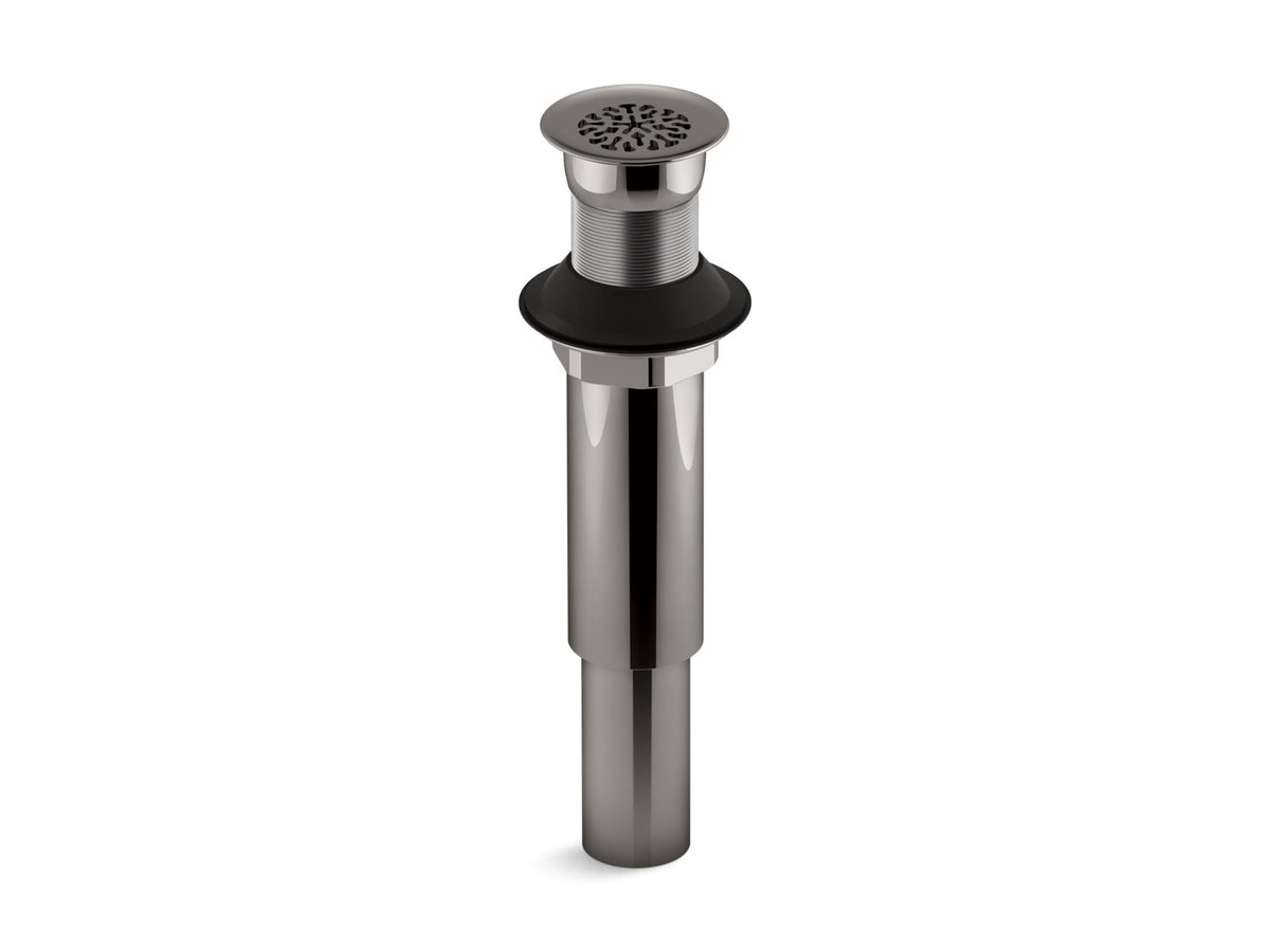 KOHLER K-7108-TT Decorative Grid Drain Without Overflow - Vibrant Titanium