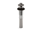 KOHLER K-7127-TT Bathroom Sink Drain With Non-Removable Metal Stopper And Without Overflow - Vibrant Titanium