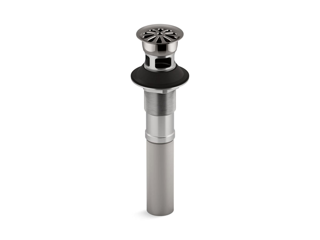 KOHLER K-7129-A-TT Bathroom Sink Grid Drain With Overflow - Vibrant Titanium