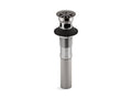 KOHLER K-7129-A-TT Bathroom Sink Grid Drain With Overflow - Vibrant Titanium