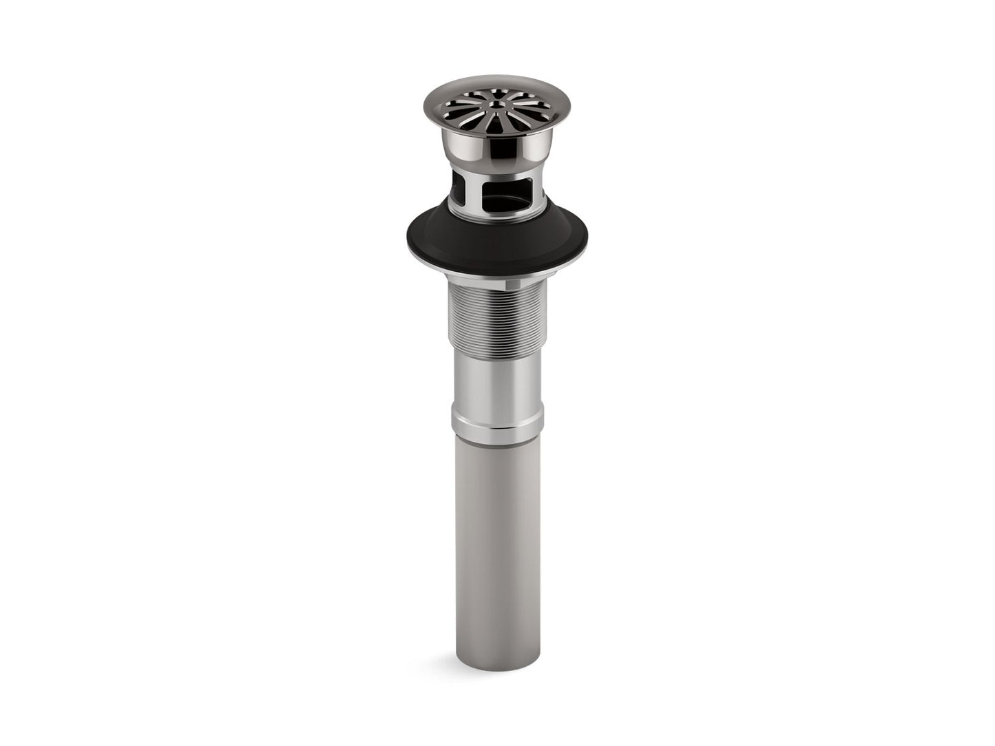 KOHLER K-7129-A-TT Bathroom sink grid drain with overflow - Vibrant Titanium