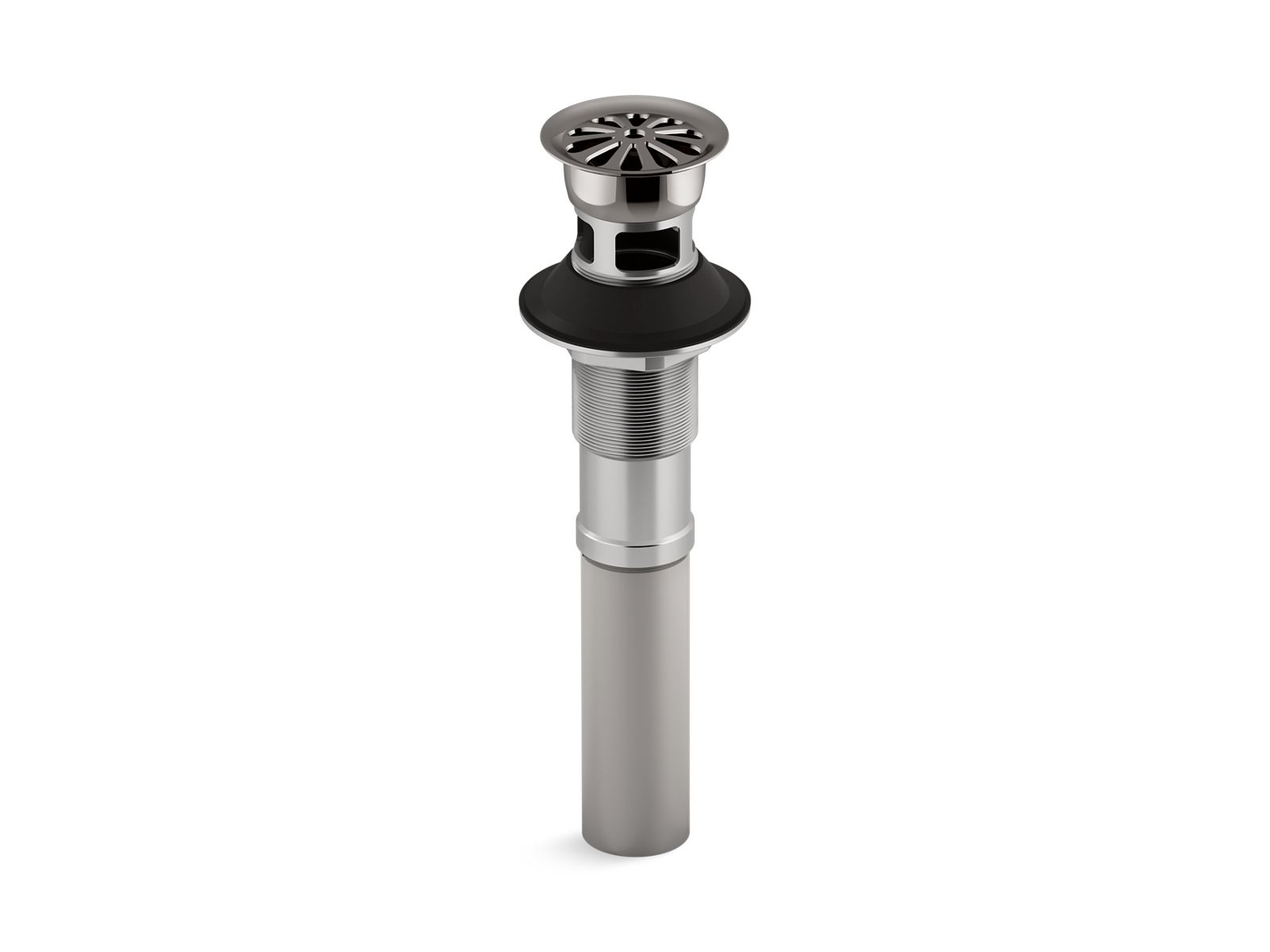 KOHLER K-7129-A-TT Bathroom sink grid drain with overflow - Vibrant Titanium