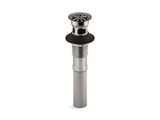 KOHLER K-7129-A-TT Bathroom sink grid drain with overflow - Vibrant Titanium