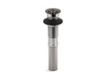 KOHLER K-7129-TT Bathroom Sink Grid Drain Without Overflow - Vibrant Titanium
