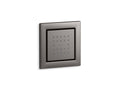 KOHLER K-8003-TT Watertile Square 22-Nozzle Single-Function Body Spray, 2.5 Gpm - Vibrant Titanium