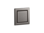 KOHLER K-8003-TT Watertile Square 22-Nozzle Single-Function Body Spray, 2.5 Gpm - Vibrant Titanium