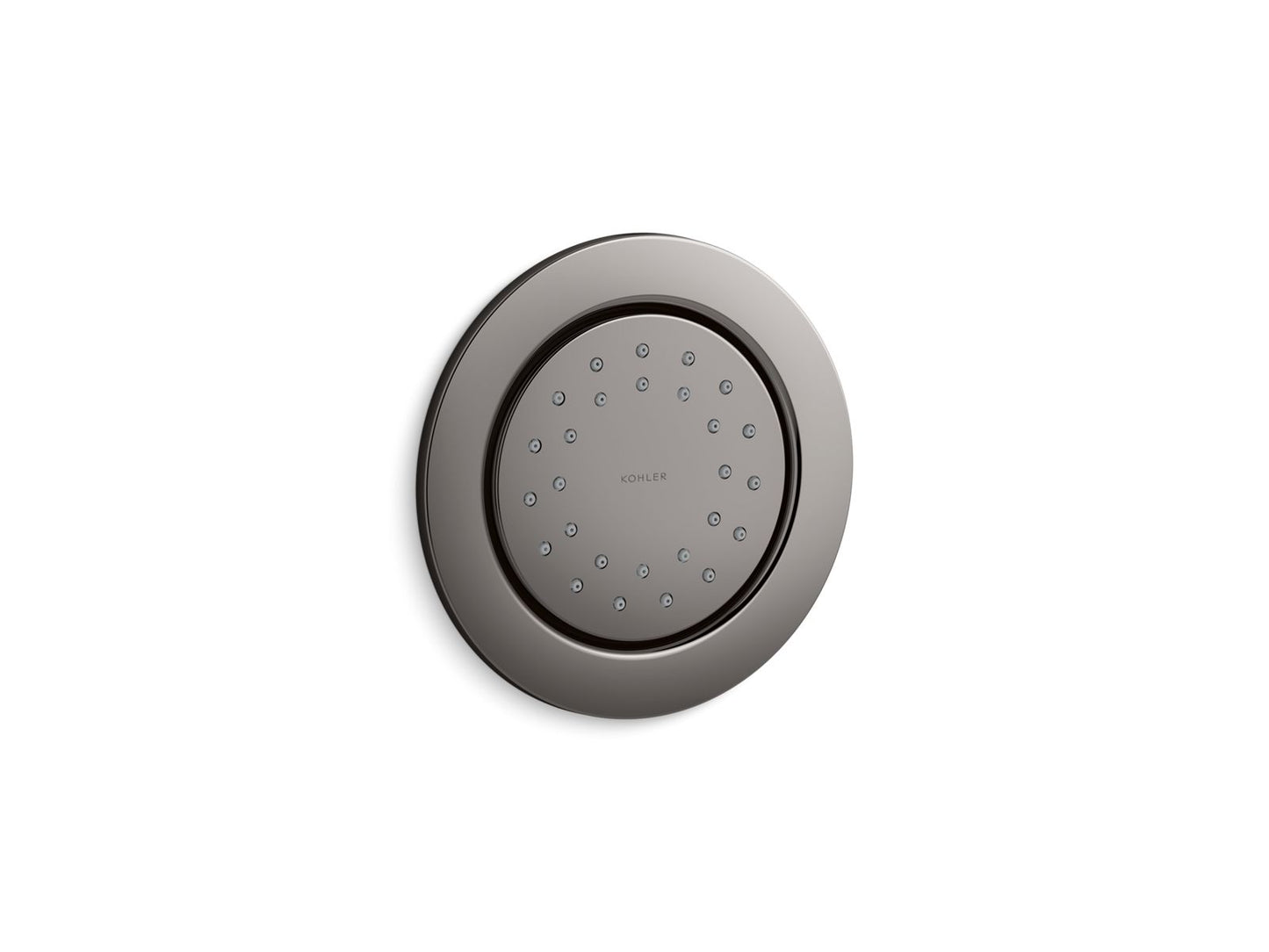 KOHLER K-8013-AK-TT WaterTile Round 27-nozzle single-function body spray, 2.0 gpm - Vibrant Titanium